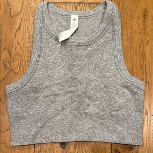 ALO Yoga Seamless Delight High Neck Bra Crop Top